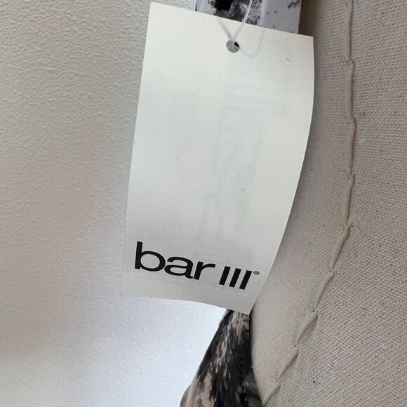 Bar III Women's Draped Monokini One-Piece Swimsuit Size Small - Picture 10 of 13